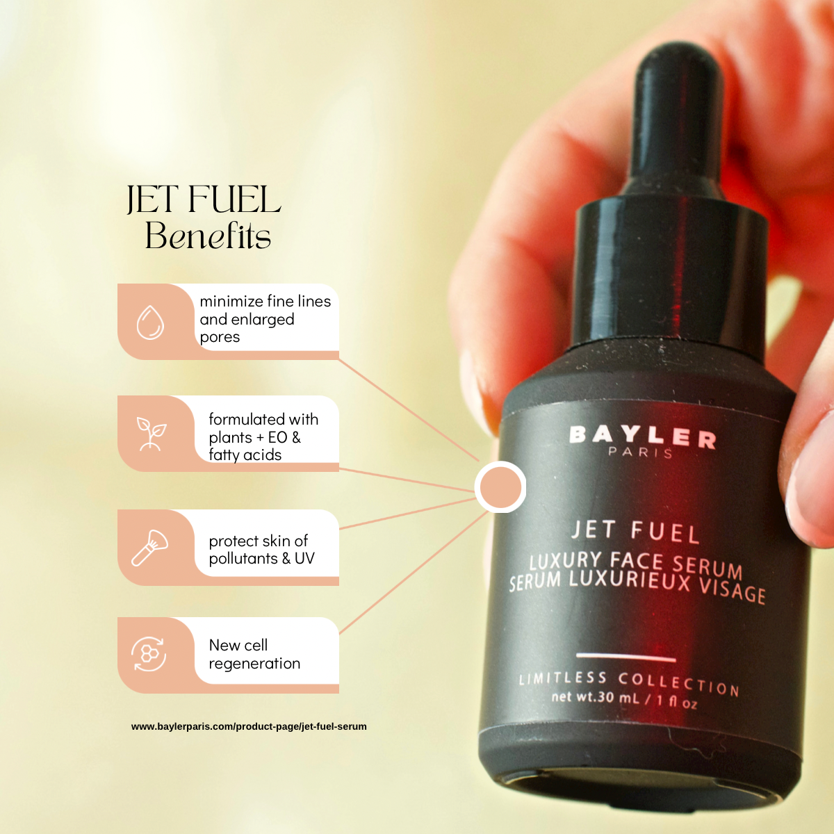 JET FUEL AGELESS GLOW FACE SERUM